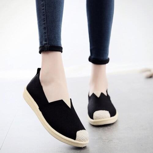 Womens Flat Shoes Spring Autumn 2021 Womens Linen Womens Sports Shoes Lefu Shoes Light Outdoor Leisure Shoes