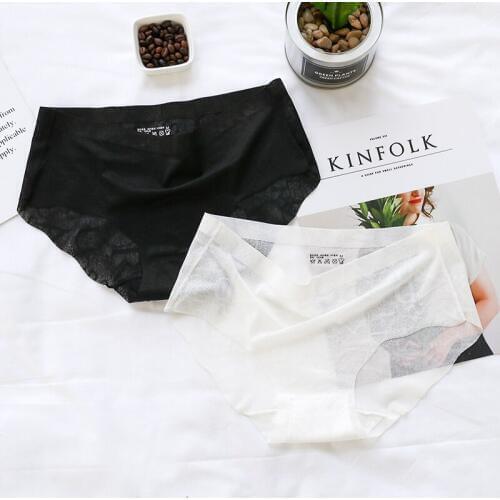 Hot sale women sexy transparent panties panties seamless underwear women crotch of cotton briefs ladies G String N103