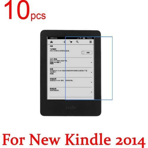 10pcs Ultra Clear/Matte/Nano anti-Explosion LCD Screen Protector Film Cover For Amazon new kindle 2016 2014 Protective Film