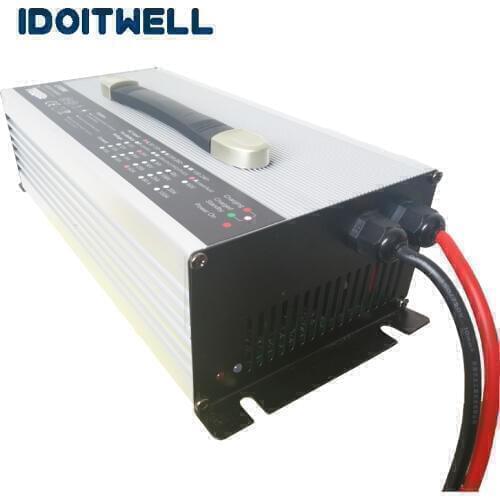 Customized 16PCS Lead acid battery charger 235.2V Float charge 220.8V battery pack charger 16 pcs SLA AGM GEL battery charger