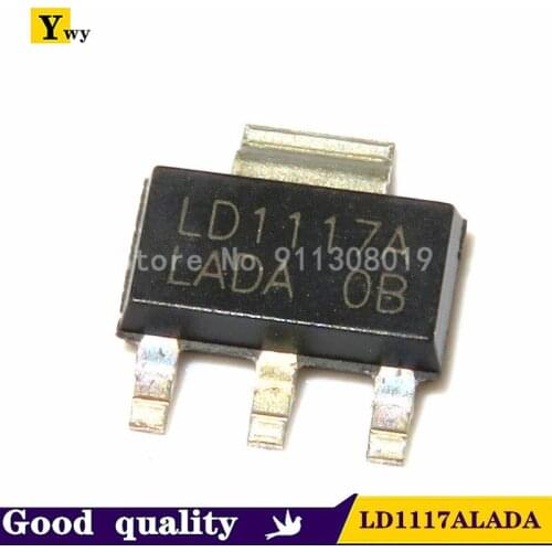 50PCS/LOT Free Shipping! 100% New Original LD1117AL-ADJ-A LD1117A LD1117S18TR LD18 LD1117S25TR LD25 LD33A SOT223
