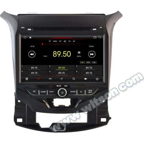 8" Android 9.0 OS Car DVD Multimedia Navigation GPS Radio for Chevrolet Cruze 2015-2017 with Built-in Digital Signal Processor