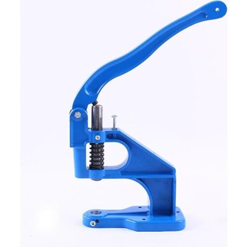 Aluminum Manual Button Machine Clothes Handbags Snap Button Rivets Machine DIY Handmade Cloth Bags Press Machines Sewing Tools