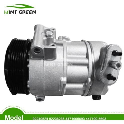 Air conditioner car compressor For Pontiac G8 3.6L V6 For Chevrolet Car Ac compressor 92265301 92240524 92236235 4471905693