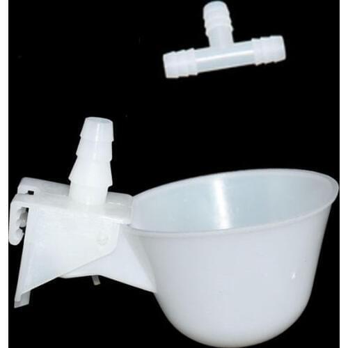 20 pcs Bird Pigeon Waterer Bowl Automatic Drinker Fountain Poultry Bird feeder Quail Water Tools Hanging Cup Poultry supplies