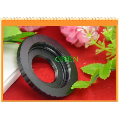 Camera lens holder M42-C-M4/3 Metal Manual Focus Lens Adapter Ring for M42 Screw C Mount Lens to Fit for M4/3 Camera macro ring