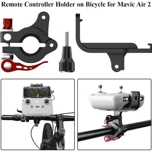 Remote Controller Bracket Bicycle Clamp Following Shot Remote Controller Holder for Mavic Air 2 & Mavic Mini 2