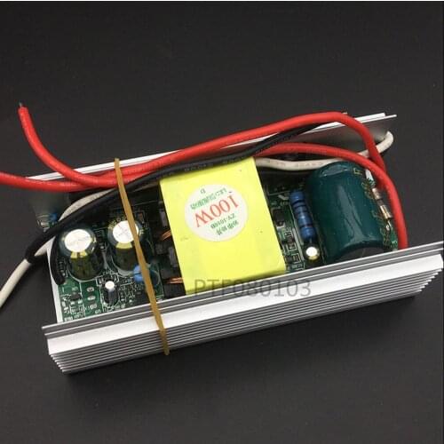 High PF 3000mA 100W DC 30V - 36V Isolated Constat Current LED Driver for 100w led chip diy AC 110V 220V