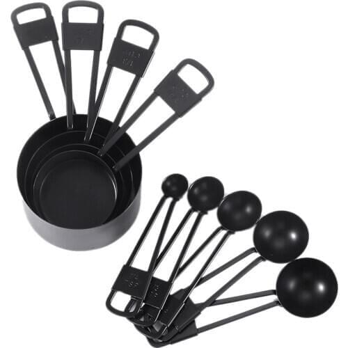 Measuring Spoons Cups Set, Stackable Tablespoons Measuring Set for Gift Dry Liquid Ingredients Cooking Baking Set of 10