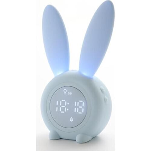 Kids Alarm Clock for Kids Bedroom 12 / 24 hours Night Light 5 Ringtones, Touch Control and Sleeping Snoozing for Childrens