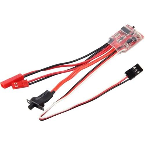 New Arrival 20A Mini Brush ESC Brake Motor Speed RC ESC 2KHz Forward Reverse for 1/16 1/18 Remote Controller Boat Car