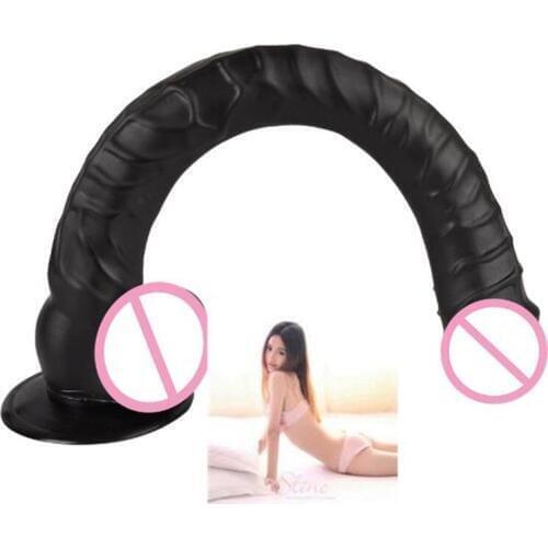 41 cm Sex Doll Realistic Silicone Big Sex Toys For Women With Penis Solid Dildo Adults Product Sex Female Masturbator For Men