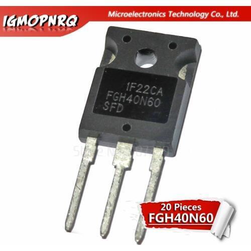 20pcs FGH40N60SFD FGH40N60 40N60 variable tube IGBT welder new original