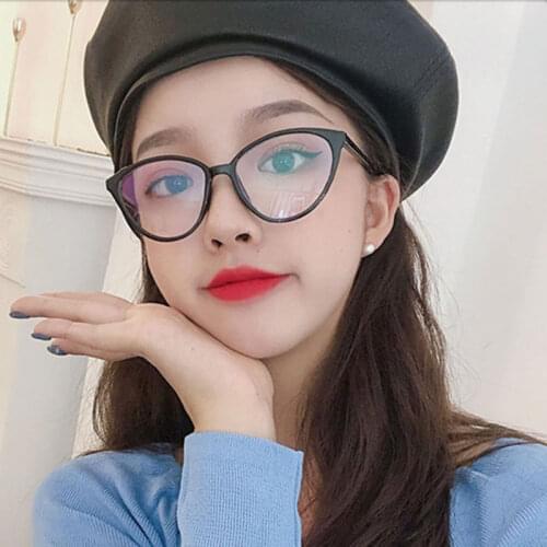 Vintage Anti Blue Light Glasses For Women Computer Eyeglasses Female oculos feminino Design Glasses Gafas Mens Glasses JH18012