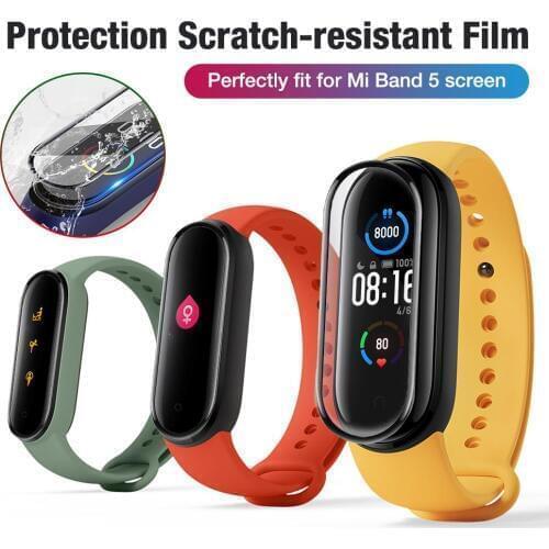 High Quality Protective Film Scratch-resistant Film Clear Protection Film Protector For Mi Band 5