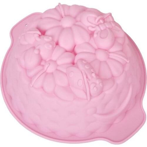 1Pcs 3D Silicone Cake Molds Flower Crown Shape Baking Mold Kitchen Tool Bread Pastry Mold Pizza Pan DIY Birthday Wedding Party