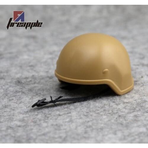 12 inch doll 1/6 soldiers SWAT helmet model non-real use FBI PASGT helmet sand color Action Figures