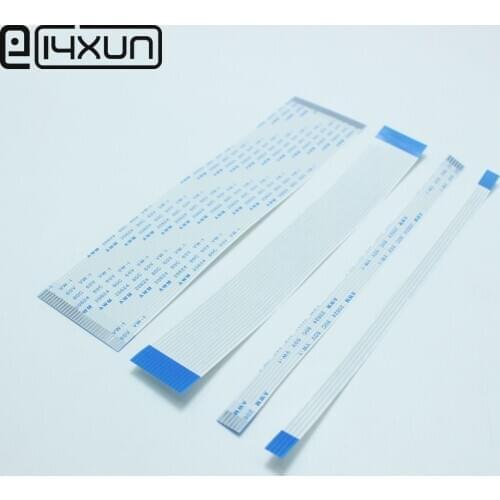 2pcs 1.25 mm pitch 200mm FFC FPC Flexible Flat Cable Jumper 4 5 6 7 8 9 10 12 14 15 16 20 24 26 30 40 50 60 PIN Same Side Type A