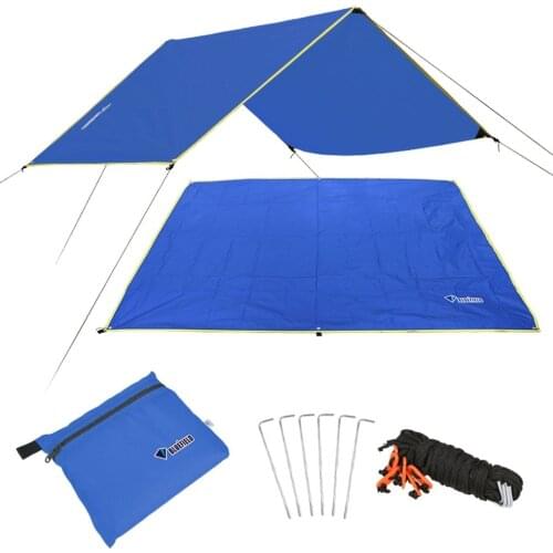 4-6 Persons Ultralight Multifunctional Waterproof Camping Mat Tent Tarp Footprint Ground Mat For Outdoor Camping Hiking Picnic