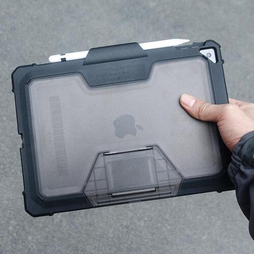 [For Apple iPad 10.2 2019 2020 iPad 7th 8th] FATBEAR Tactics Rugged Shockproof Armor Military Buffer Case Soft Cover
