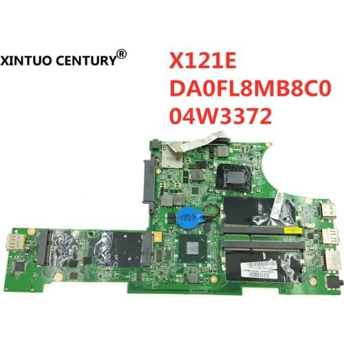 For LENOVO ThinkPad X121E I3-2367M Mainboard Laptop motherboard 04W3372 DA0FL8MB8C0 HM65