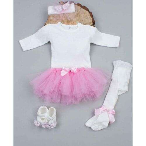 Baby Girl Newborn Skirt Suit Outfit With Angel Wings 5 Pieces Clothing Cute Girls Babies Special Occasions Angel Themed Clothes