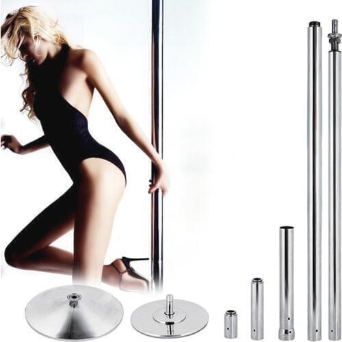 Hot Adjustable Pole Dancing Indoor 360 Spin Dance Training Pole Detachable Portable Pipe Dance Tube Gym Equipment Fitness Tools