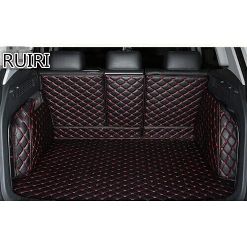 Best quality! Special trunk mats for Volkswagen Tiguan 2018-2011 durable cargo liner boot carpets for Tiguan 2017,Free shippin