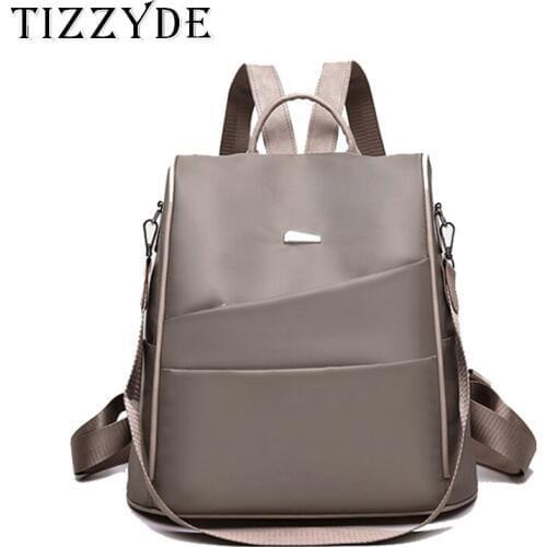Fashion Design Lightweight Womens Backpack Oxford Waterproof Classic Elegant Girl Rucksack Shopping Leisure School Bag HL273