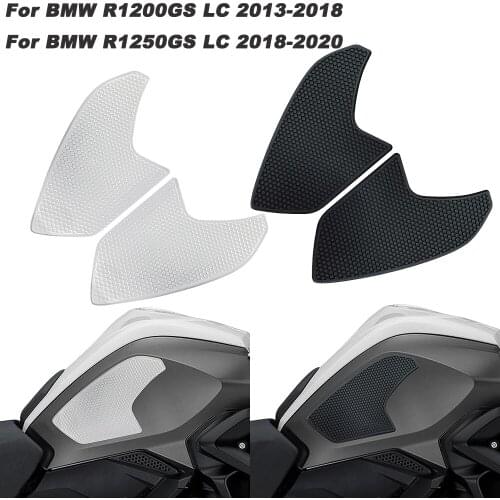 Motorcycle Non-slip Side Fuel Tank Stickers Waterproof Pad Rubber For BMW R1200GS LC 13-20 R1250GS LC 18-20 R 1200 1250 GS LC
