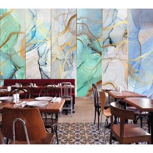 Custom wallpaper 3d modern minimalist Nordic abstract minimalist geometric mosaic mural living room restaurant background обои