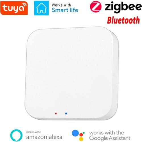 Zigbee 3.0 Gateway Bluetooth BLE MESH Multi Mode HUB Wireless Smart Home Bridge Homekit Tuya APP Remote Control For Alexa Google