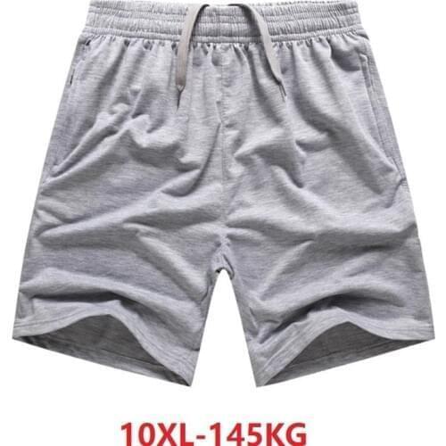 Summer large size shorts men cotton soprts shorts 7XL 8XL 10XL big sales cheap shorts oversize Comfortable soft loose 150KG 66