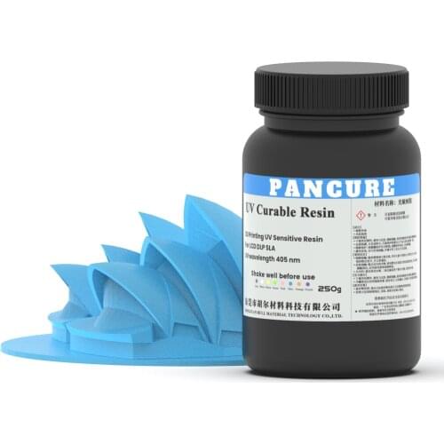 PANCURE Rapid UV Curable 3d-Printing Resin 8 Colors Compatible With All Kinds of Printers Wavelength 405nm