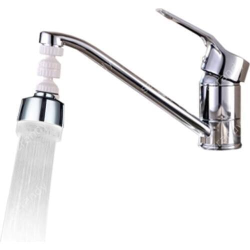 Glow Shower Stream Tap White LED Light Water Faucet Head With Universal Adapter