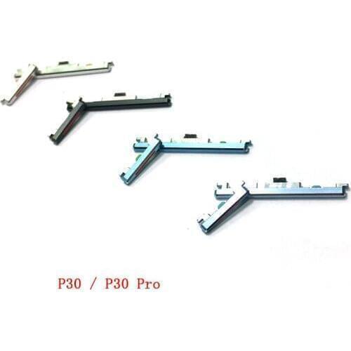 10pcs Original Power ON OFF Volume Up Down Side Button Key For Huawei P30 / P30 Pro Volume Power Button