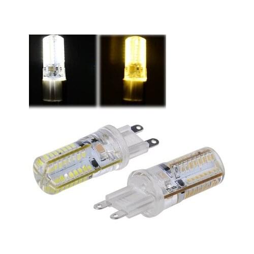 100Pcs 3014 LED Droplight 110V 220V G4 G9 LED Bulb 64LED Spotlight Chandelier Candle Pendant corn light replace hologen lamp