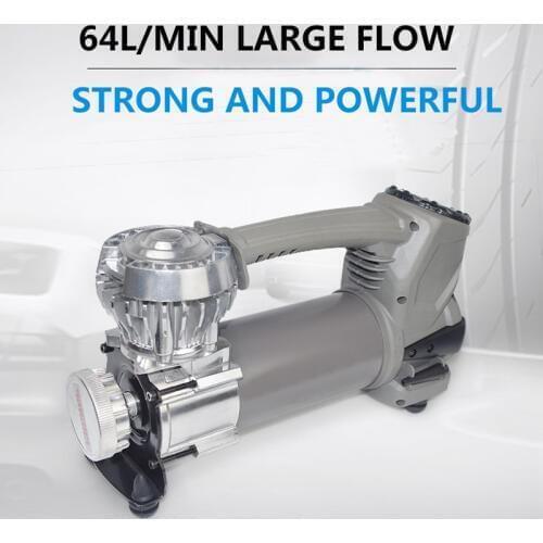 12V car heavy duty air pump car air pump car portable tire inflator T500