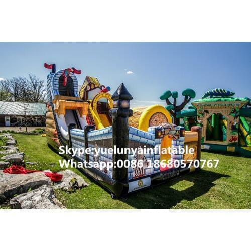 2016 Factory direct sales Inflatable slides,Inflatable castle.Large Truck Slide KY-215