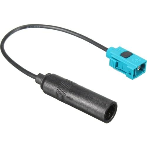 5.5 Inch 12V Car Radio Aerial Antenna Adaptor Connector Cable Head Fakra To Female Din For VW