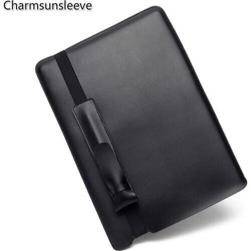 Charmsunsleeve,For Lenovo ThinkPad T580 (15") Laptop Case,Microfiber Leather Cover Laptop Sleeve Bag With Pen Case