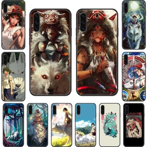 Anime Mononoke Phone case For Samsung Galaxy A 3 5 8 9 10 20 30 40 50 70 E S Plus 2016 2017 2018 2019 black tpu waterproof