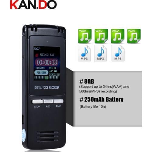 VM202 PCM lossles Voice Recorder Long Distance Voice Recorders Audio Recording Dictaphone AGC function REC lossless player