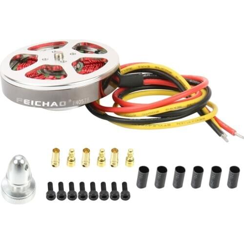 Feichao 750KV Brushless Disk Motor high Thrust With Mount For Hexacopter Quadcopter MultiCopter Aircraft Drone Accessories