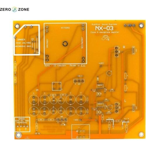 GZLOZONE Clone Rudy NX03 Class A Headphone Amplifier Board PCB