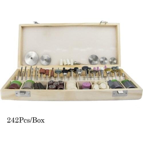 Carpenter tools Drill bits Min Wooden Set 238 Pieces DIY Engraving Brush Tool Polishing Masonry Drilling Abrasive Wheel