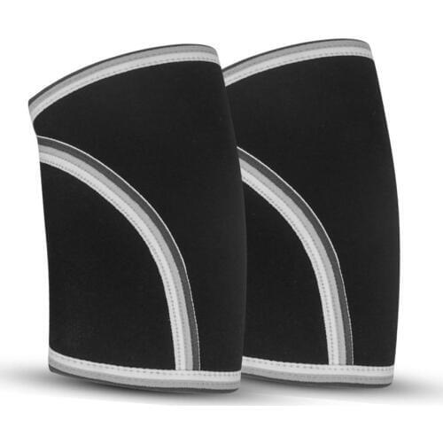 Compression Elbow Sleeves Neoprene Weightlifting Elbow Pad Protector Powerlifting Dumbells Arm Brace Gym Fitness Sports Safety