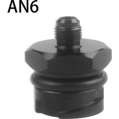 Car Valve Cover Billet Black Engine Valve Cover Oil Cap for LSX LS1 LS6 LS2 LS3 LS7 AN6 AN8 AN10