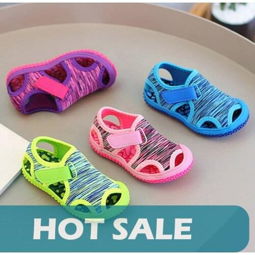 Summer Sandals Baby Girls Boys Beach Non-slip Outdoor Sneakers Sandal Shoes Gladiator Sandals Kids 2021 Сандали Детские