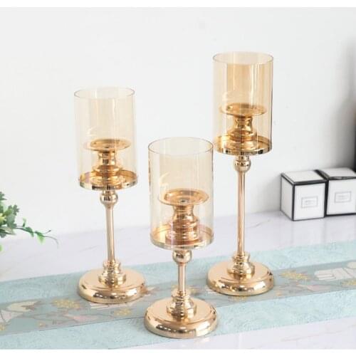 Metal Flower Arrangement Candle Holder Stand for Wedding Party Dinner Centerpiece Event Restaurant Hotel Decoration